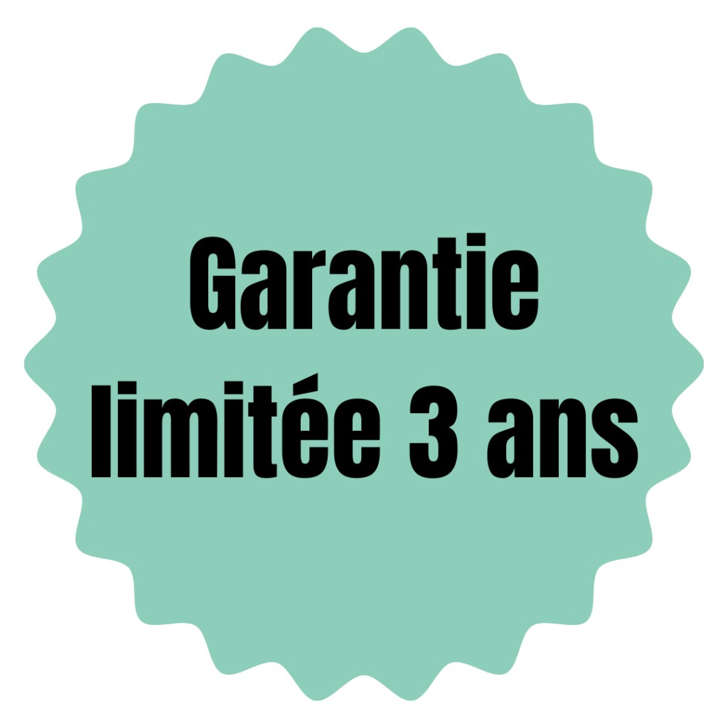 Garantie Limitée 3 ANS